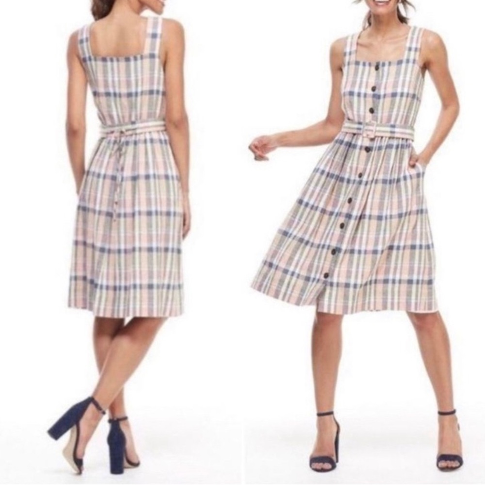 Gal Meets Glam Peyton Linen Dress size 8 NEW